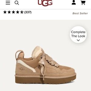 #JUSTIN #UGG Lowmel Womens BEST SELLER Size 5 Color Sand NWTO